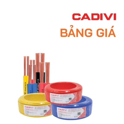 Bảng giá dây cáp điện Cadivi