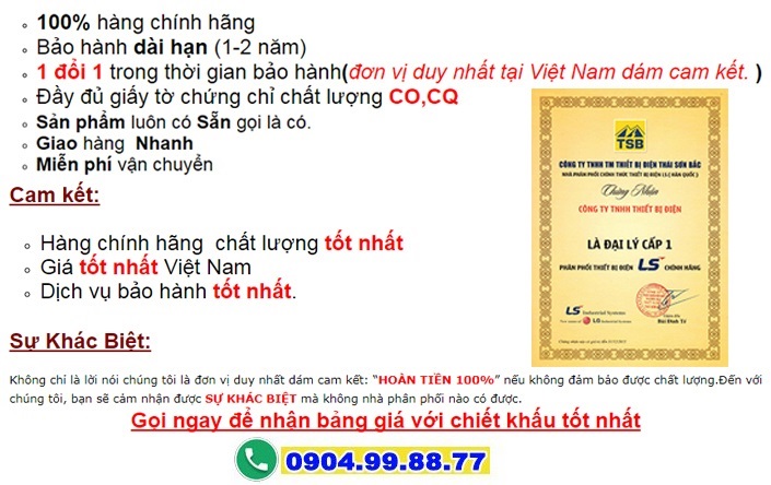 bảng giá ELCB LS
