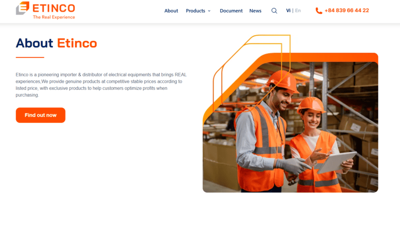 website etinco